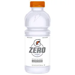 Gatorade Zero Zero Sugar Thirst Quencher Glacier Cherry 20 Fl Oz