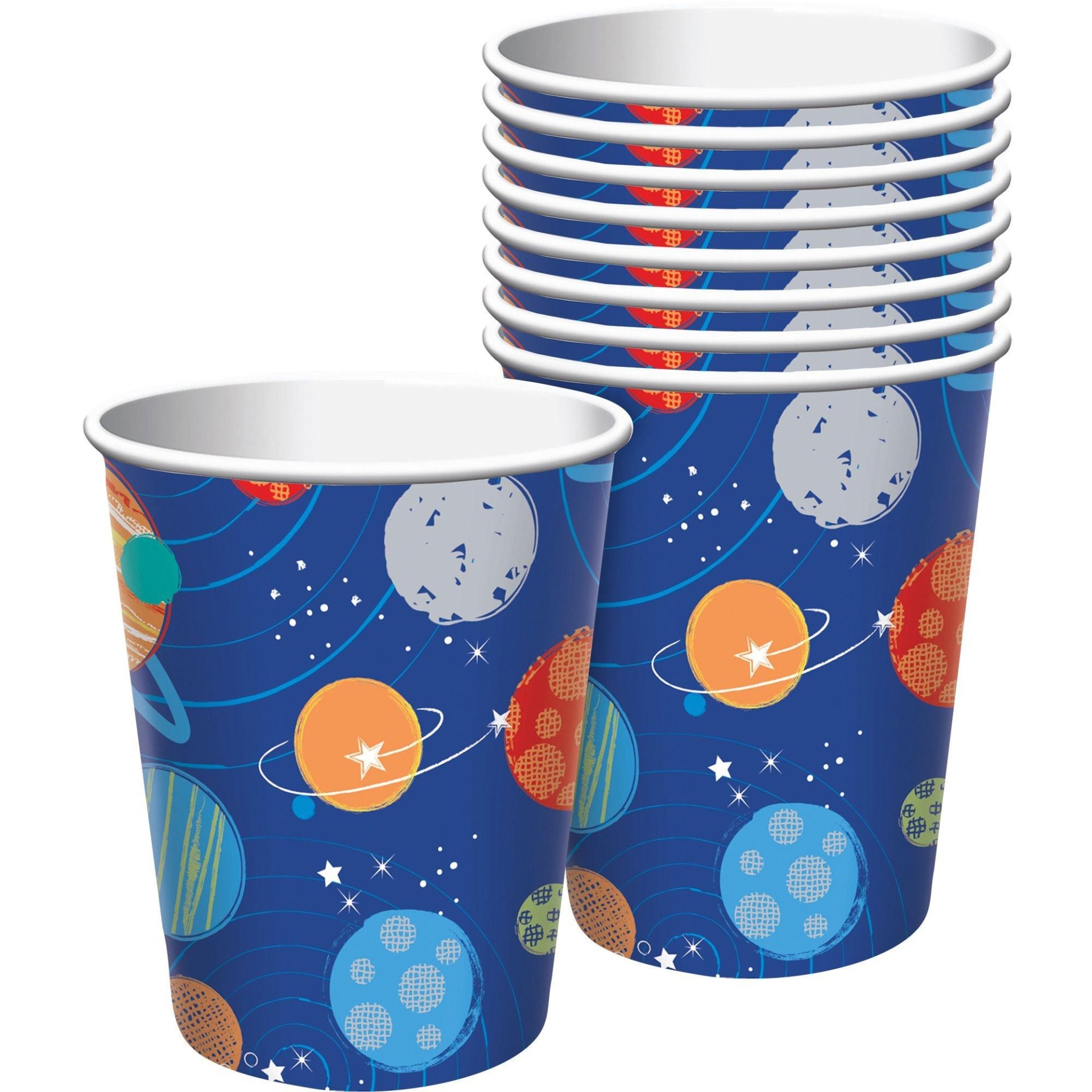 slide 1 of 1, Party City Blast Off Cups, 8 ct