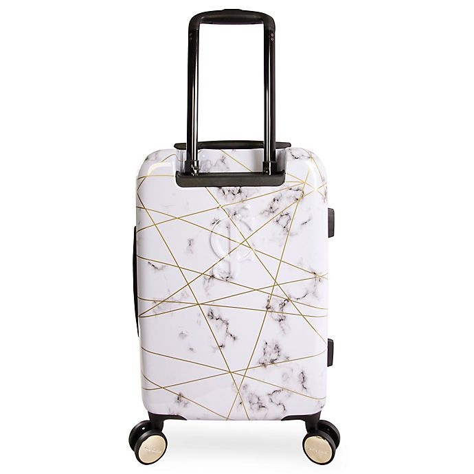 slide 3 of 8, Juicy Couture Vivian Hardside Spinner Carry On Luggage - Marble, 21 in