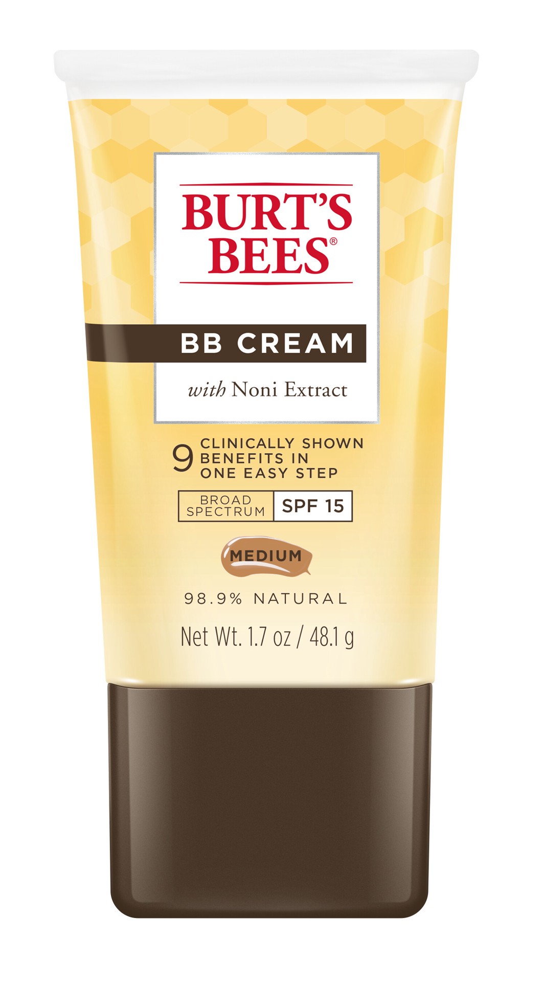 slide 3 of 5, Burt's Bees Broad Spectrum SPF 15 Medium BB Cream 1.7 oz, 1.7 oz