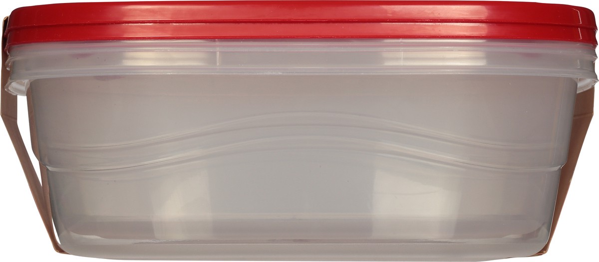 slide 9 of 9, Rubbermaid Take Alongs 1.1 Gallon Large Rectangles Containers & Lids 2 ea, 2 ct