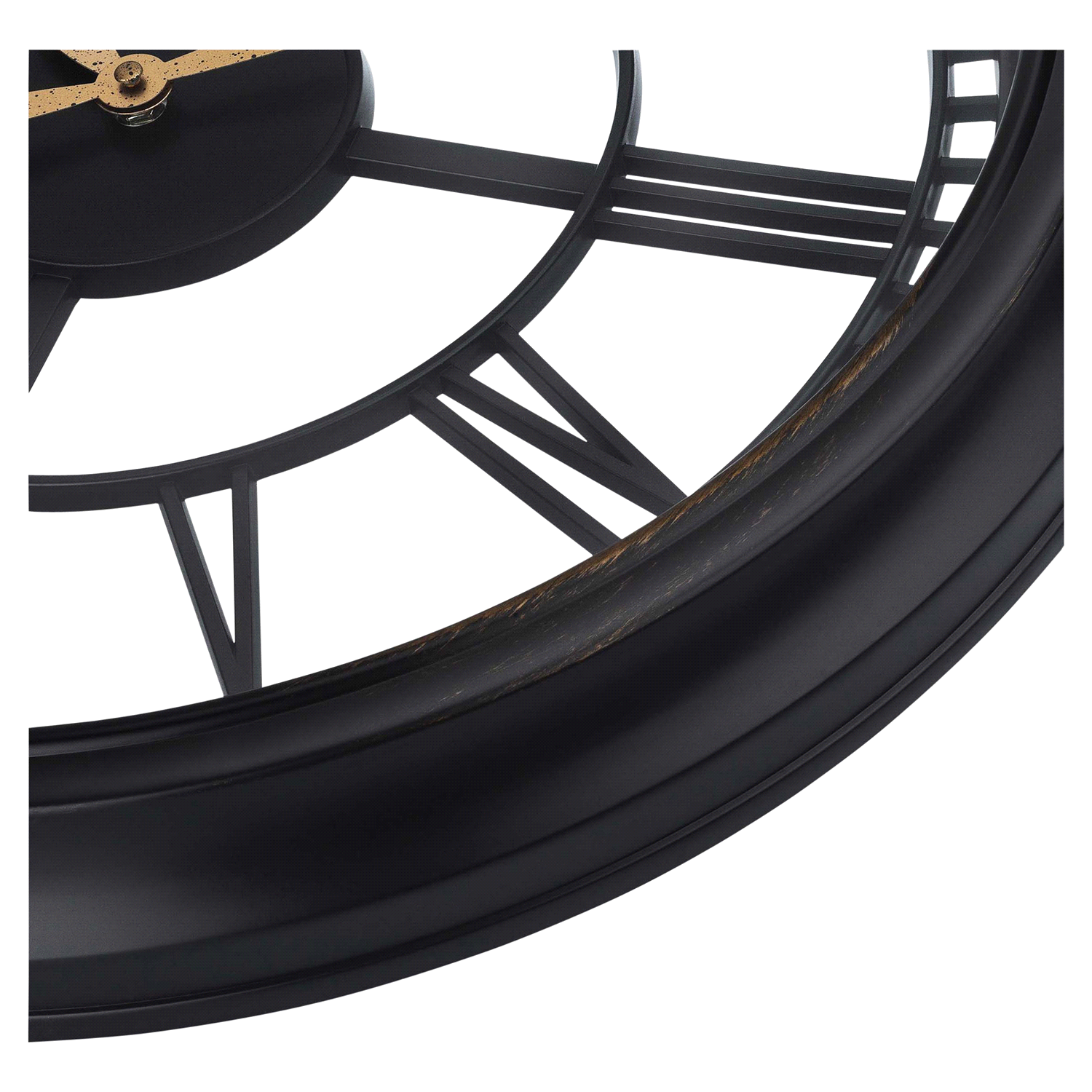 slide 3 of 3, Westclox 20” Classic Black Roman Numerals Wall Clock, 20 in