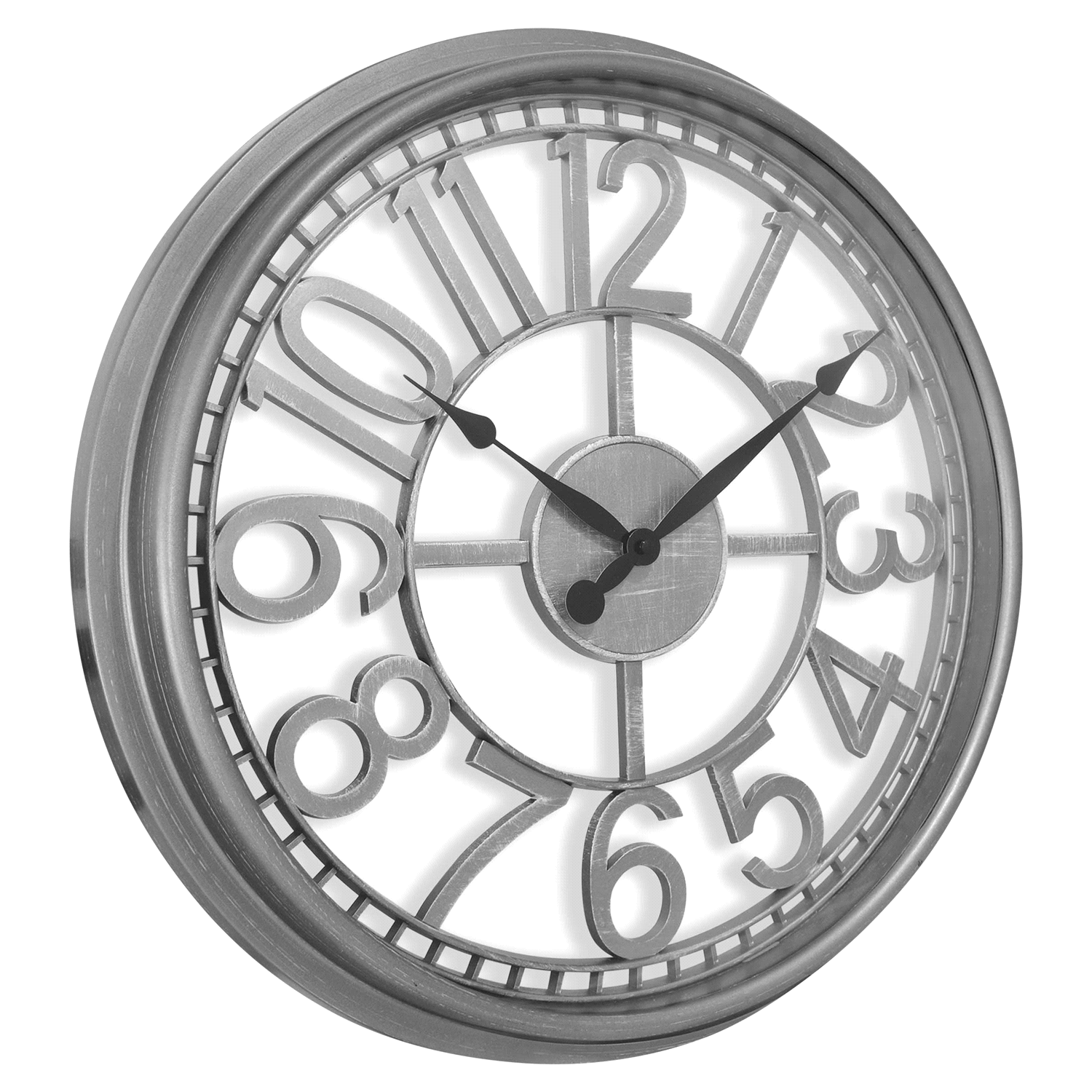 slide 2 of 4, Westclox Wall Clock 20" See Through - Si, 20 in