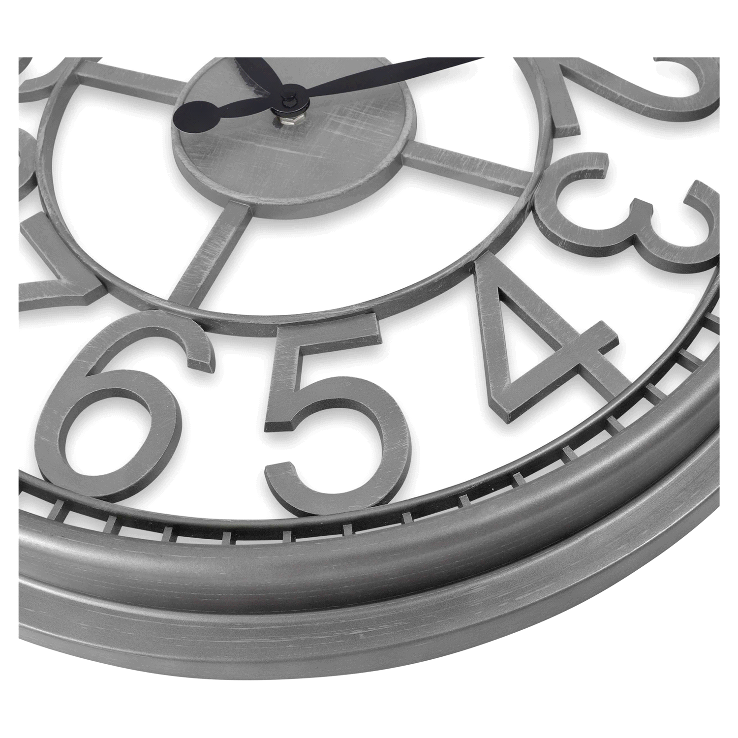 slide 4 of 4, Westclox Wall Clock 20" See Through - Si, 20 in