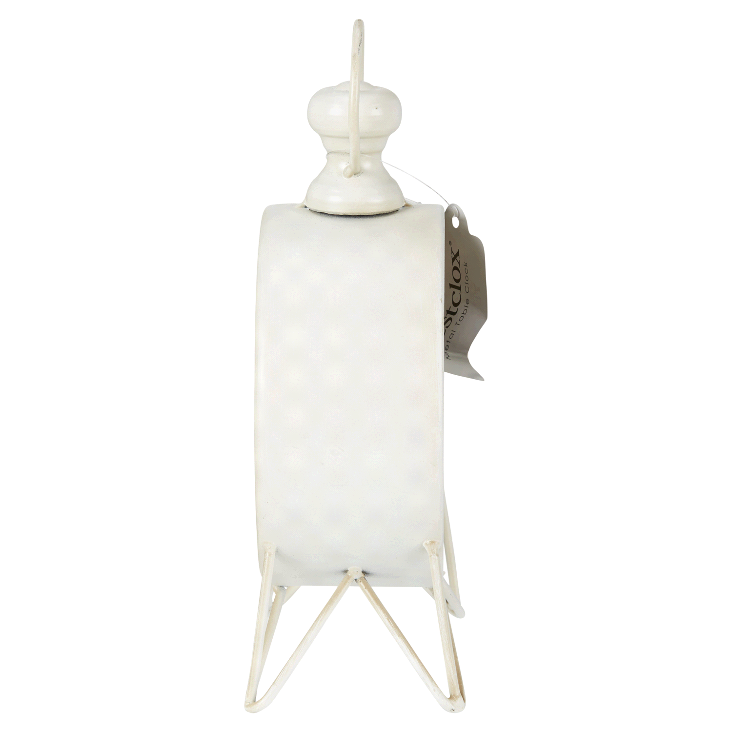 slide 4 of 5, Westclox Home Décor Antique White Table Clock, 1 ct