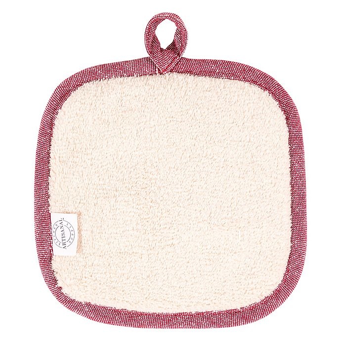 slide 2 of 5, Artisanal Kitchen Supply Pot Holder - Red, 1 ct