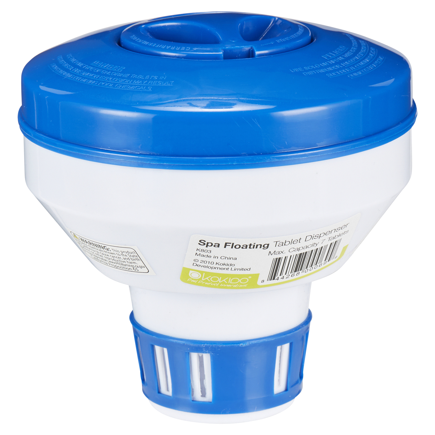 slide 4 of 5, Kokido Sm Floating Chem Dispenser Pool, 1 ct
