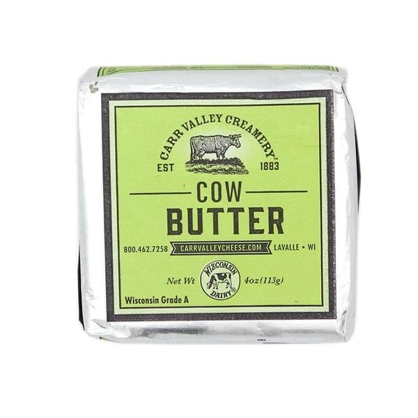 slide 1 of 1, Carr Valley Creamery Cream Butter 4 oz, 4 oz