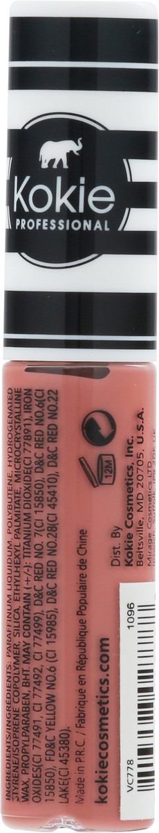 slide 7 of 11, Kokie Lip Veneer Hearts Delight VC778 Cream Gloss 0.2 fl oz, 1 ct