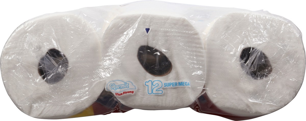 slide 7 of 9, Charmin Ultra Strong 2-Ply Super Mega Bathroom Tissue Super Mega 12 ea, 12=72 rolls