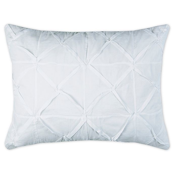 slide 1 of 1, Rizzy Home Carrington Standard Pillow Sham - White, 1 ct