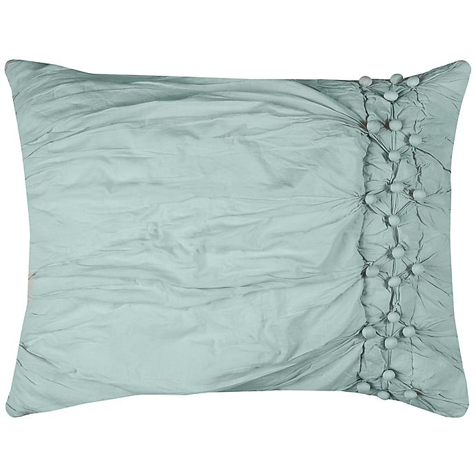 slide 1 of 1, Rizzy Home Chelsea King Pillow Sham - Blue, 1 ct