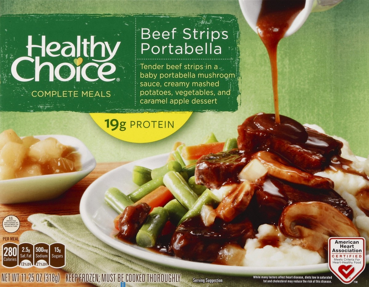 slide 4 of 4, Healthy Choice Beef Strips Portabella 11.25 oz, 11.25 oz