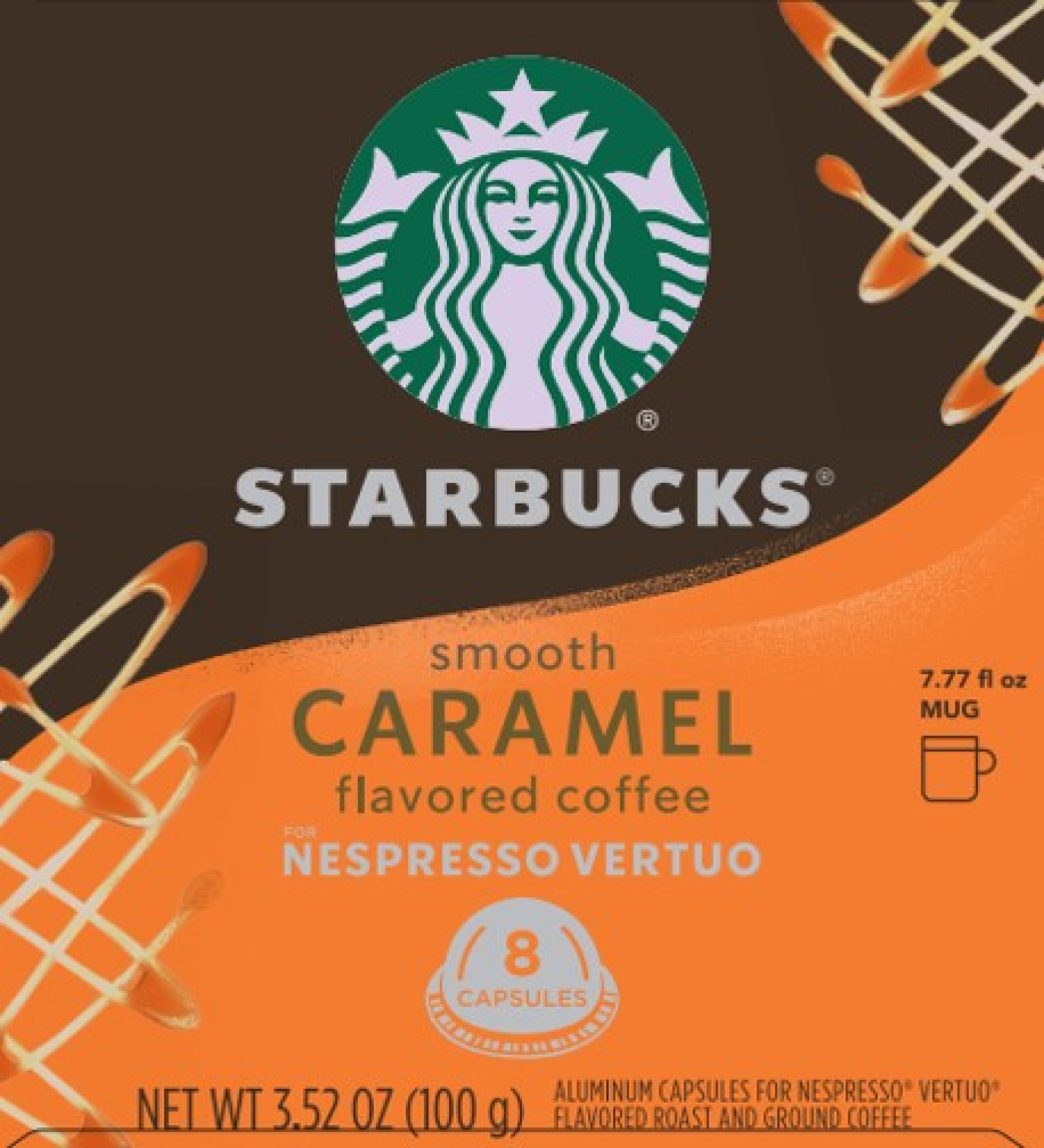 slide 2 of 2, Starbucks Nespresso Smooth Caramel Vertuo - 3.52 oz, 3.52 oz