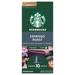 Starbucks Espresso Roast Nespresso Capsules