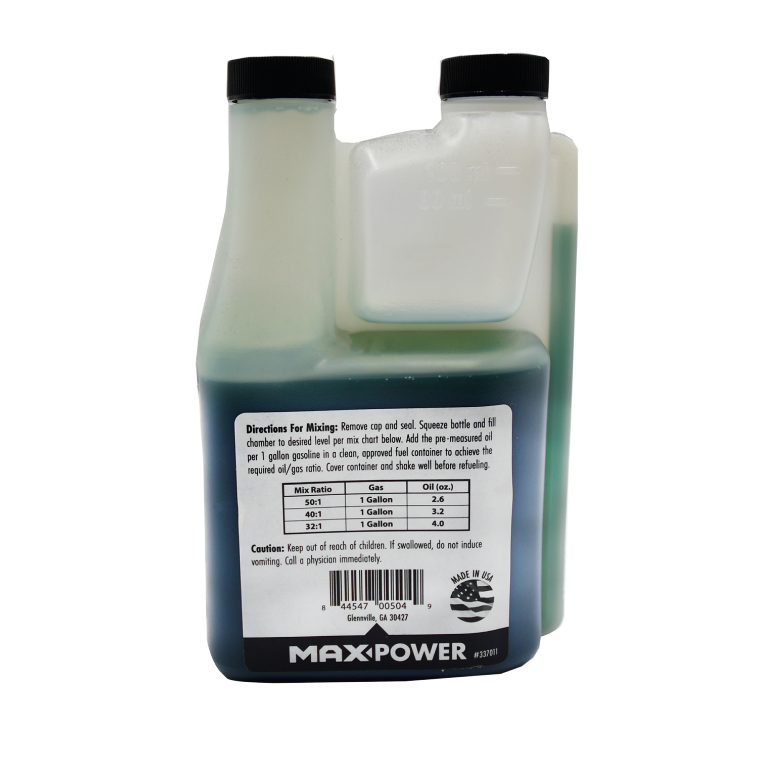 slide 2 of 2, MaxPower Easy Mix 2 Cycle Oil, 15.6 oz, 15.6 oz