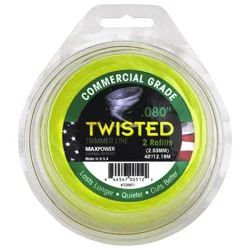 MaxPower Twisted .080" Trimmer Line