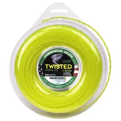 MaxPower Twisted Trimmer Line - Optic Yellow, 0.080 in x 140 ft