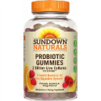 slide 1 of 2, Sundown Naturals Probiotic Gummies, 60 ct