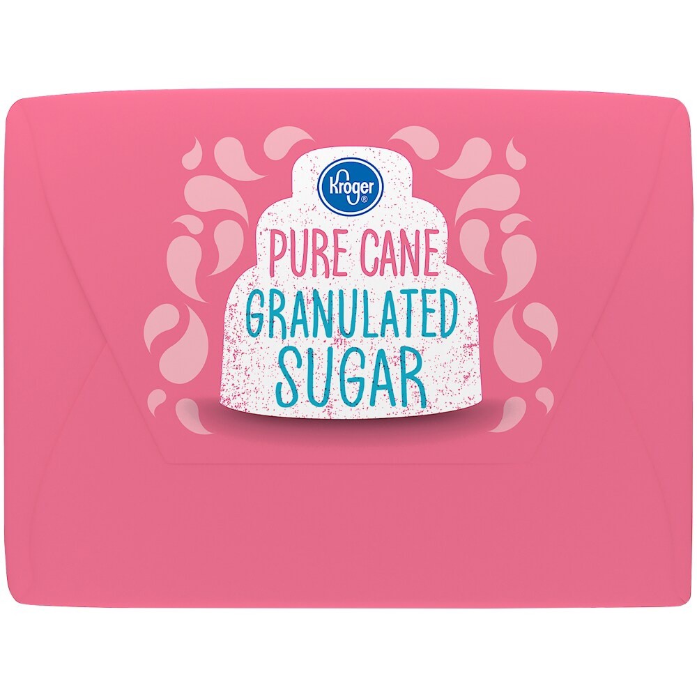 slide 4 of 5, Kroger Pure Cane Granulated Sugar, 4 lb