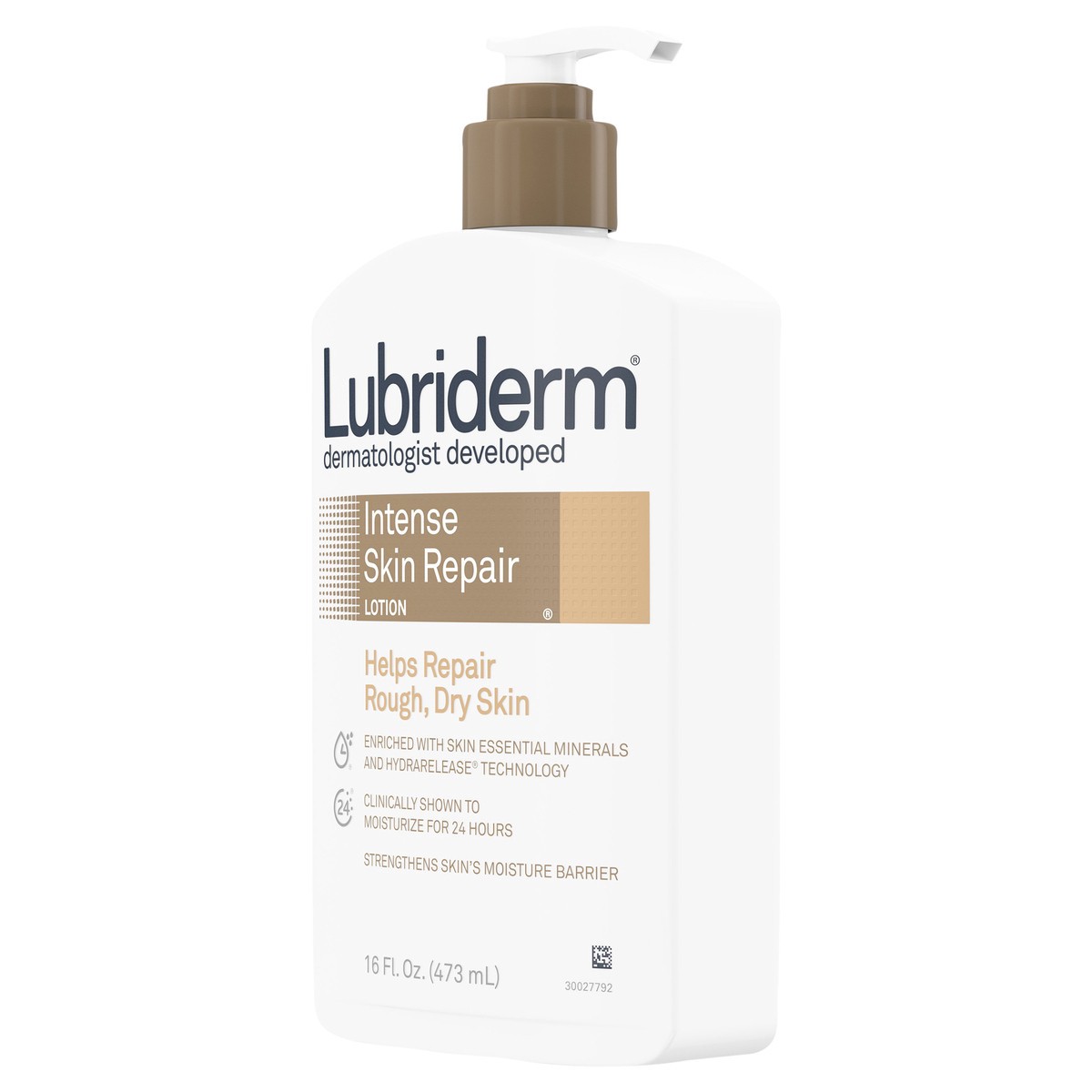 slide 4 of 7, Lubriderm Intense Dry Skin Repair Lotion with Hydrarelease Technology for Repair of Rough, Dry Skin, Fast Absorbing Intensely Hydrates to Restore Dry Skin, 16 fl. oz, 16 fl oz