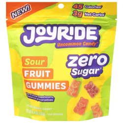 Joyride Gummies Sour Fruit Zero - 5.4 Oz