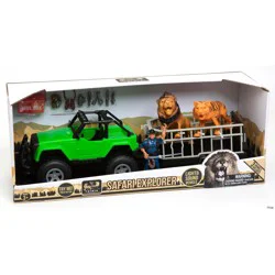 Thiria Safari Explorer Vehicle Lights/sounds Playset