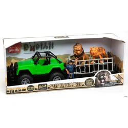 Thiria Safari Explorer Vehicle Lights/sounds Playset