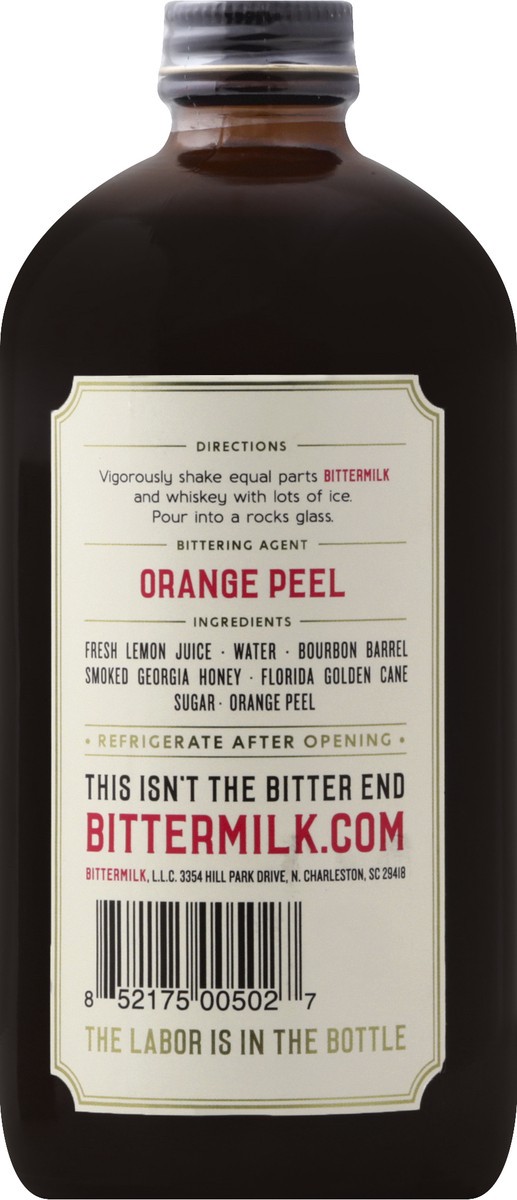 slide 4 of 7, Bittermilk No.3 Smoked Honey Whiskey Sour, 17 oz