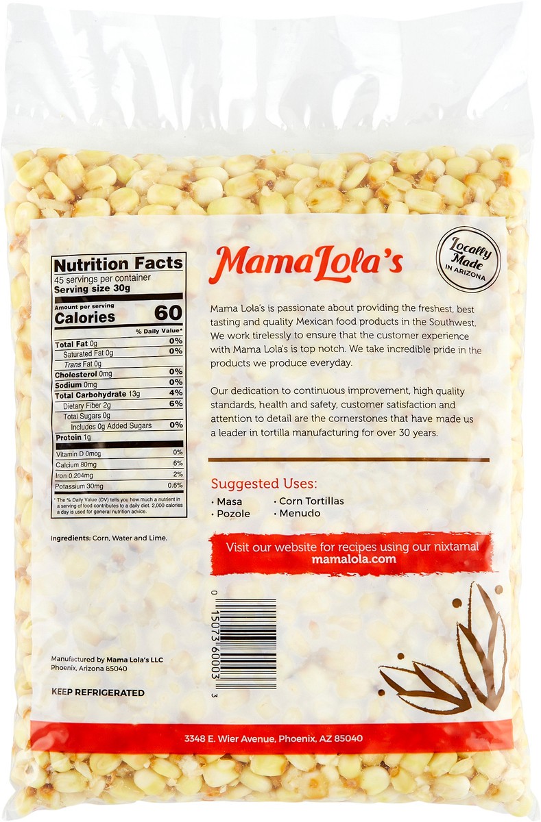 slide 3 of 7, Mama Lola's Mama Lola Nixtamal - 48 oz, 48 oz