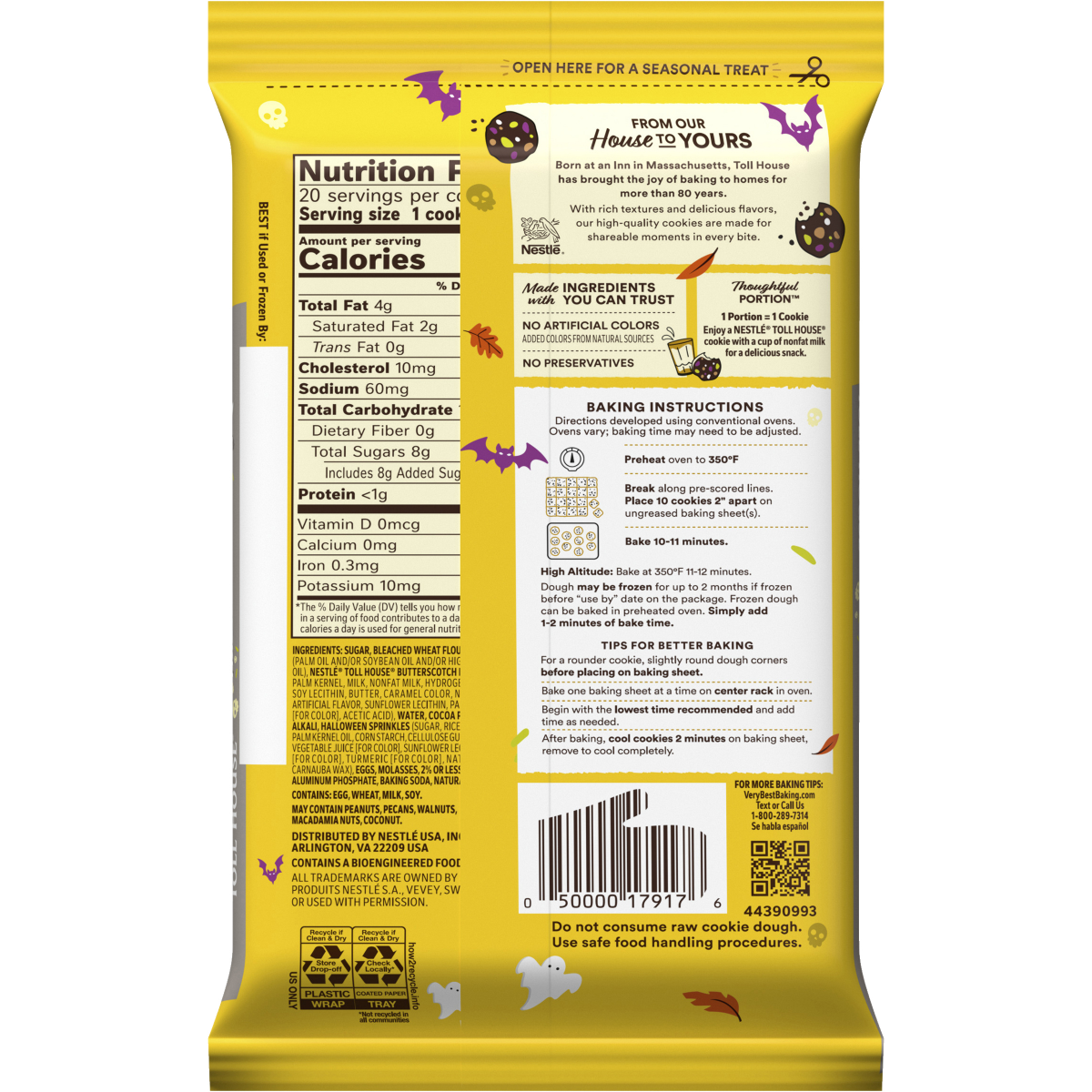 slide 2 of 8, Nestle Peprmint Cocoa Ckie Bar, 14 oz