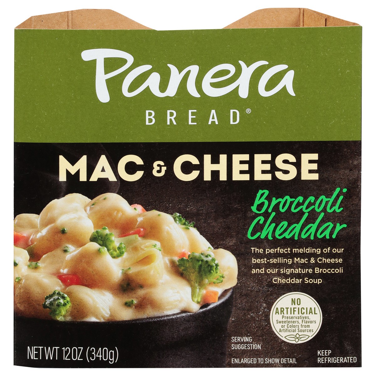 slide 9 of 14, Panera Bread Broccoli Cheddar Mac & Cheese, Microwave Meal, 12 OZ Bowl (Vegetarian), 12 oz