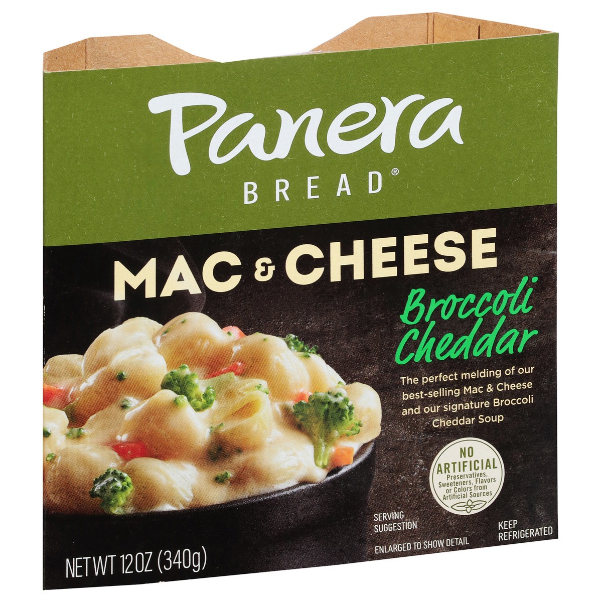 slide 14 of 14, Panera Bread Broccoli Cheddar Mac & Cheese, Microwave Meal, 12 OZ Bowl (Vegetarian), 12 oz