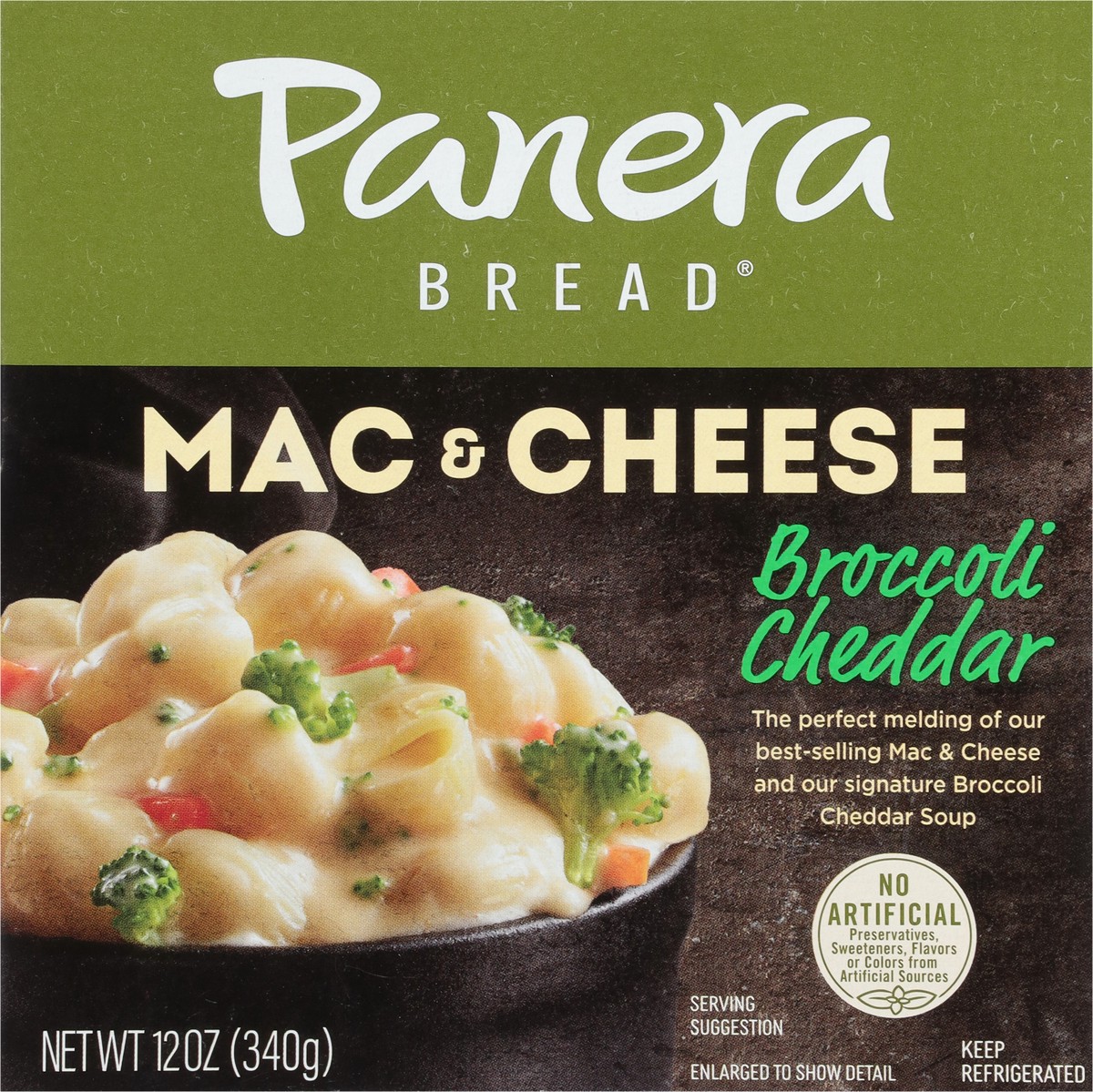 slide 3 of 14, Panera Bread Broccoli Cheddar Mac & Cheese, Microwave Meal, 12 OZ Bowl (Vegetarian), 12 oz