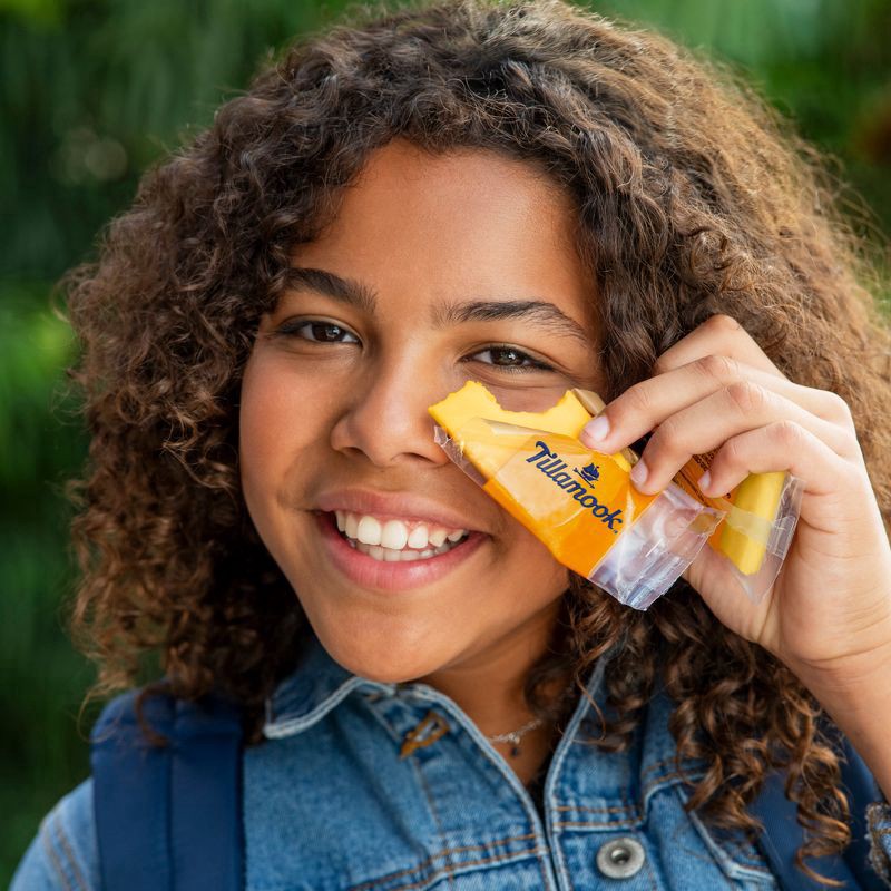 slide 2 of 3, Tillamook Medium Cheddar Snack Cheese 20 - 0.75 oz Wrappers, 20 oz