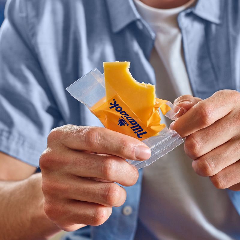 slide 3 of 3, Tillamook Medium Cheddar Snack Cheese 20 - 0.75 oz Wrappers, 20 oz