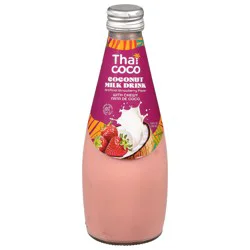 Thai Coco Strawberry Flavor Coconut Milk Drink 9.8 fl oz
