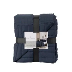 ROOM & RETREAT Crinkle Channel Quilt Set King