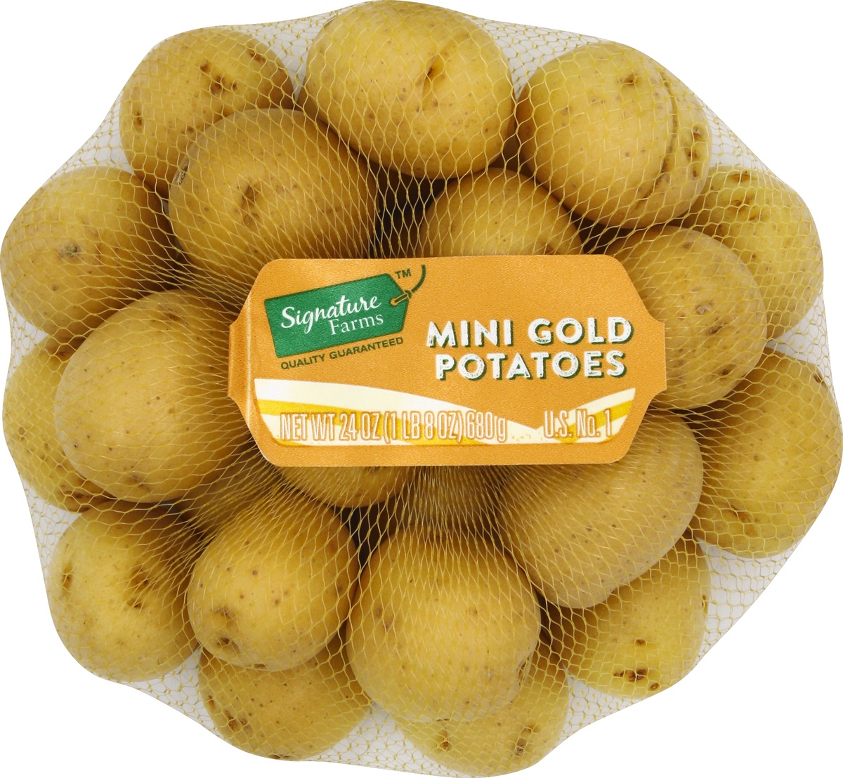 slide 8 of 12, Signature Select Mini Gold Potatoes 24 oz, 24 oz