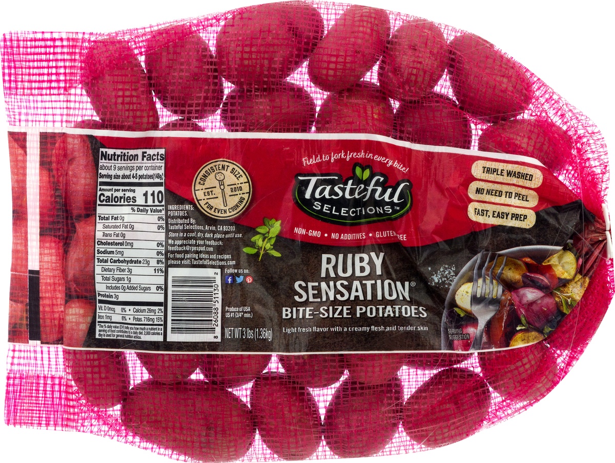 slide 6 of 9, Tasteful Selections Potatoes Ruby Sensation, per lb