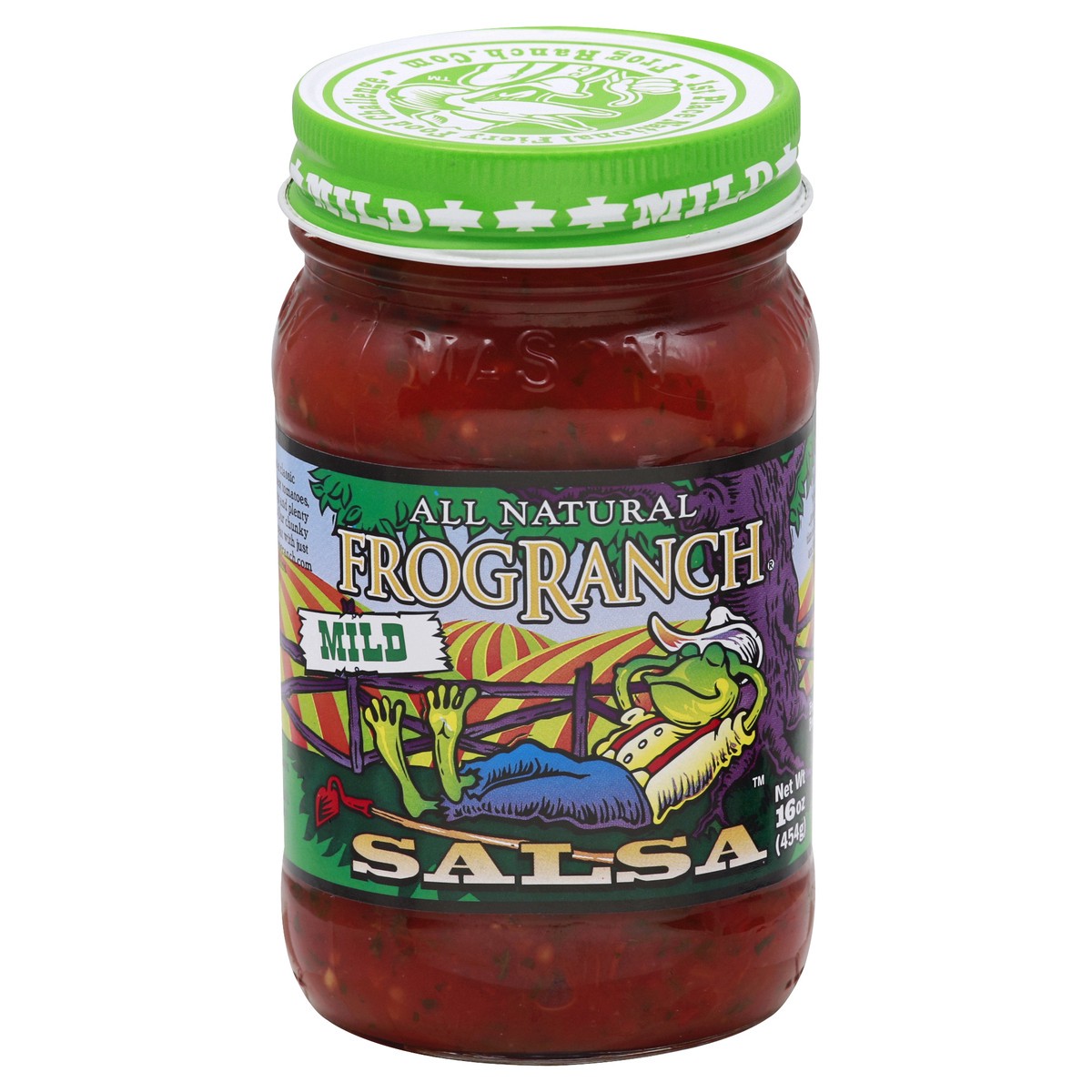 slide 2 of 3, FrogRanch Salsa 16 oz, 16 oz