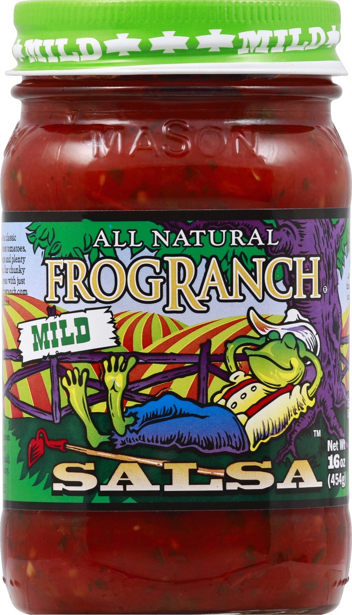 slide 1 of 3, FrogRanch Salsa 16 oz, 16 oz