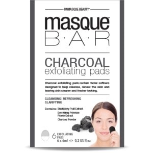 slide 1 of 1, Masque Bar Charcoal Exfoliating Pads, 2Ct, 2 ct