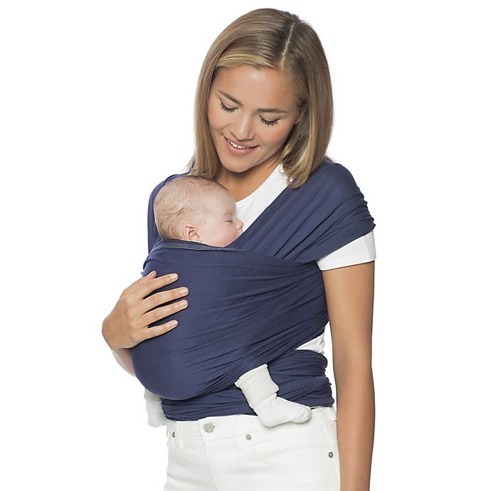 slide 1 of 3, Ergobaby Aura Wrap Baby Carrier - Indigo, 1 ct