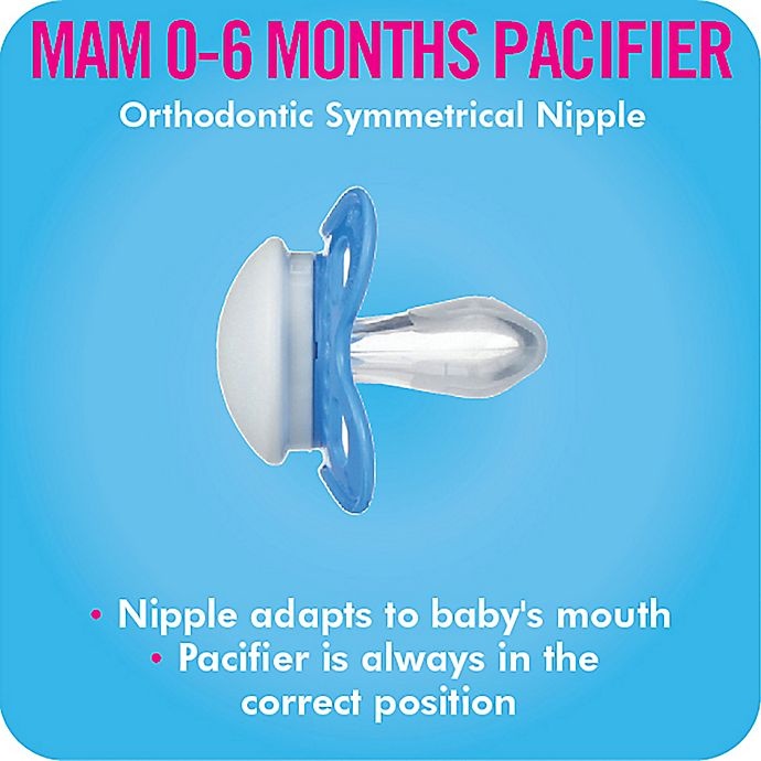 slide 6 of 12, MAM Love & Affection Age 0-6 Months I Love Daddy Pacifier - Pink, 2 ct