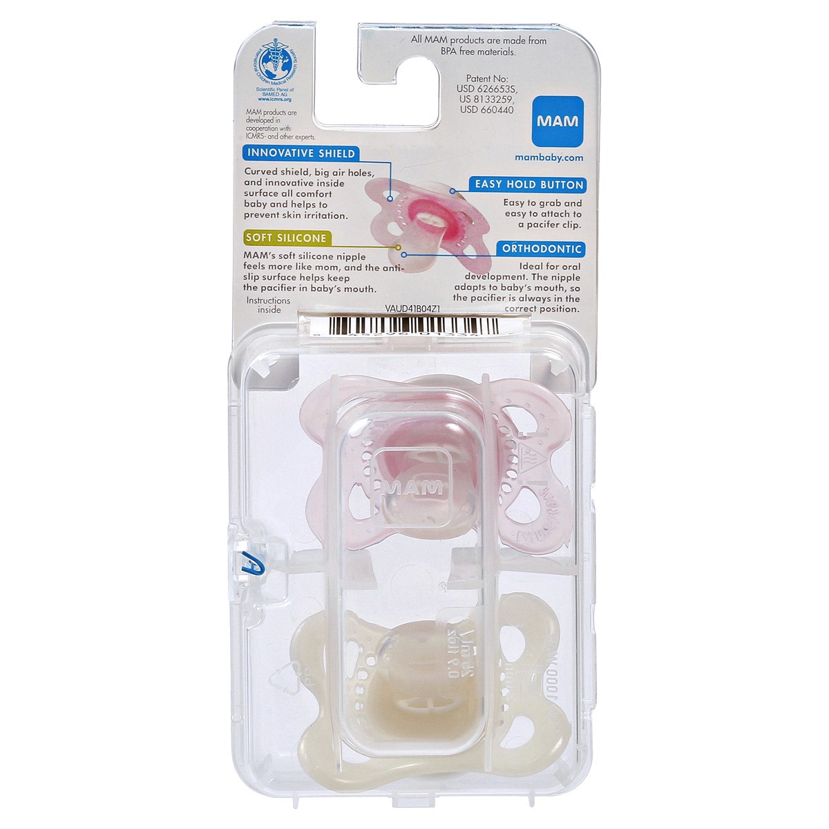 slide 2 of 2, MAM Love & Affection Collection Pacifiers - 2 CT, 2 ct