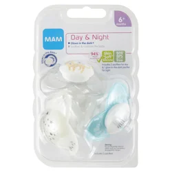 MAM Pacifier, Orthodontic, 6+ Months