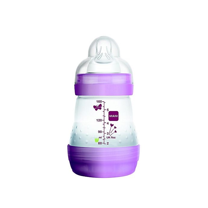 slide 11 of 19, MAM Anti-Colic Bottle - Pink, 5 oz