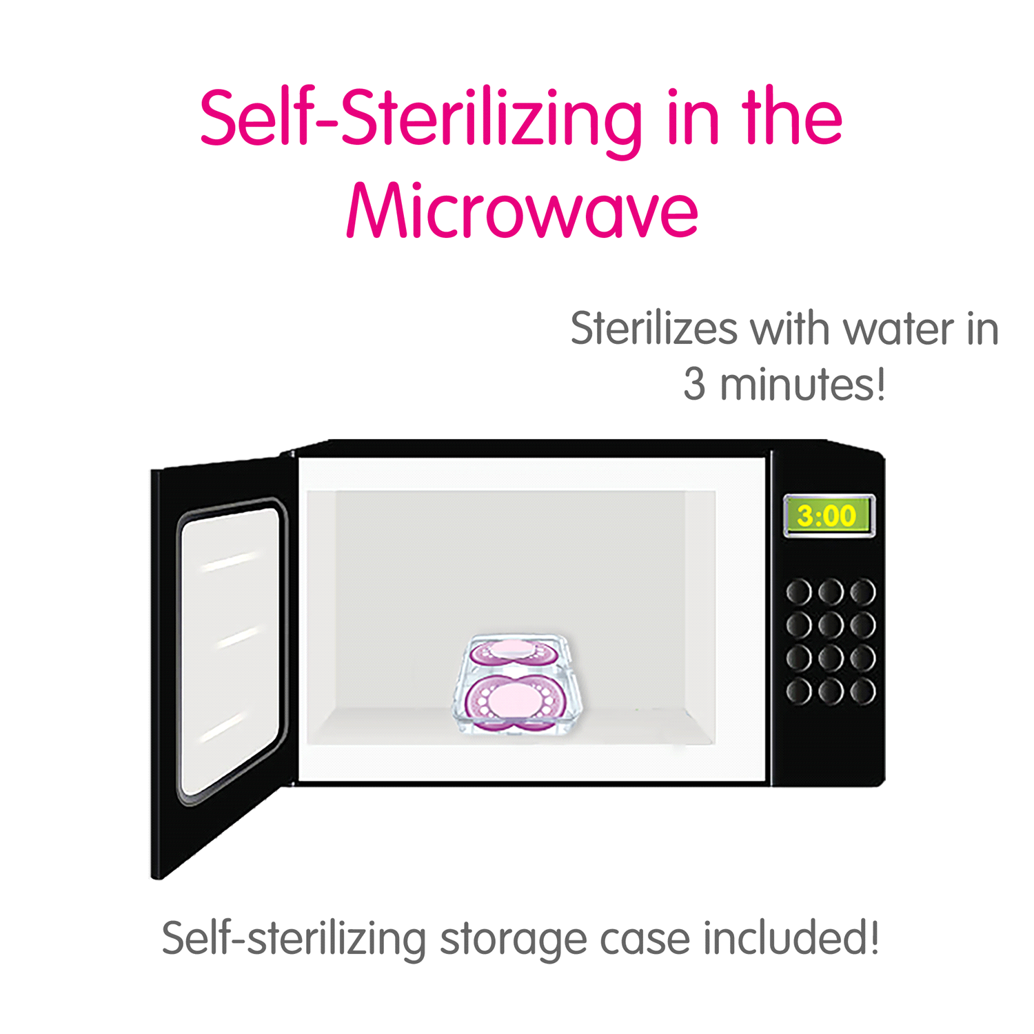 slide 4 of 4, Mam Original Pacifiers, Matte Collection, 6 Months, 2 ct