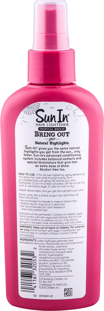 slide 2 of 10, Sun In Tropical Breeze Hair Lightener 4.7 Fluid Ounces, 4.7 oz